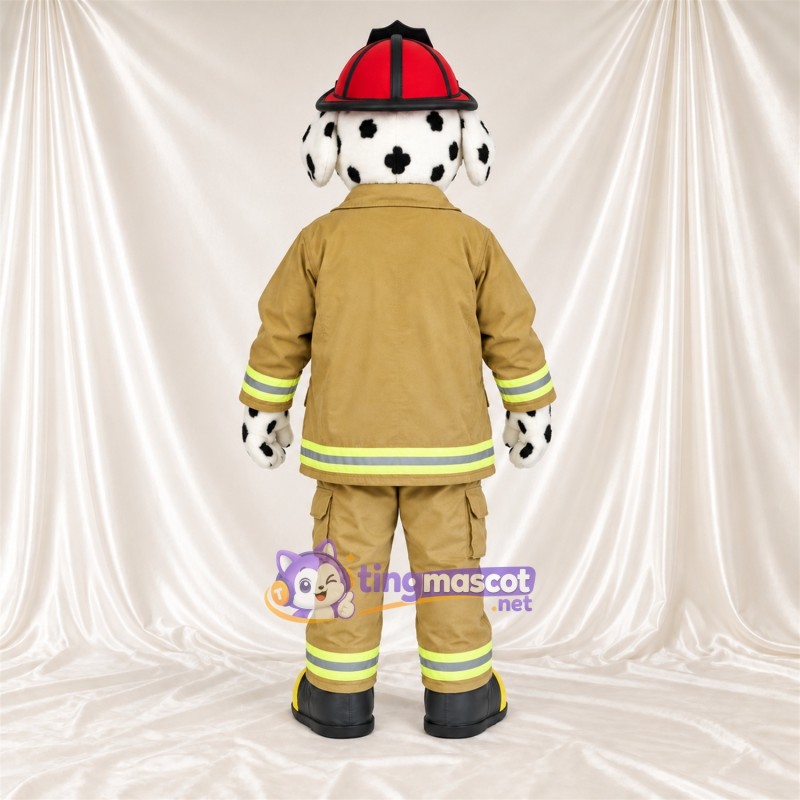 Costume de mascotte Dalmatien – blanc / noir – Uniforme