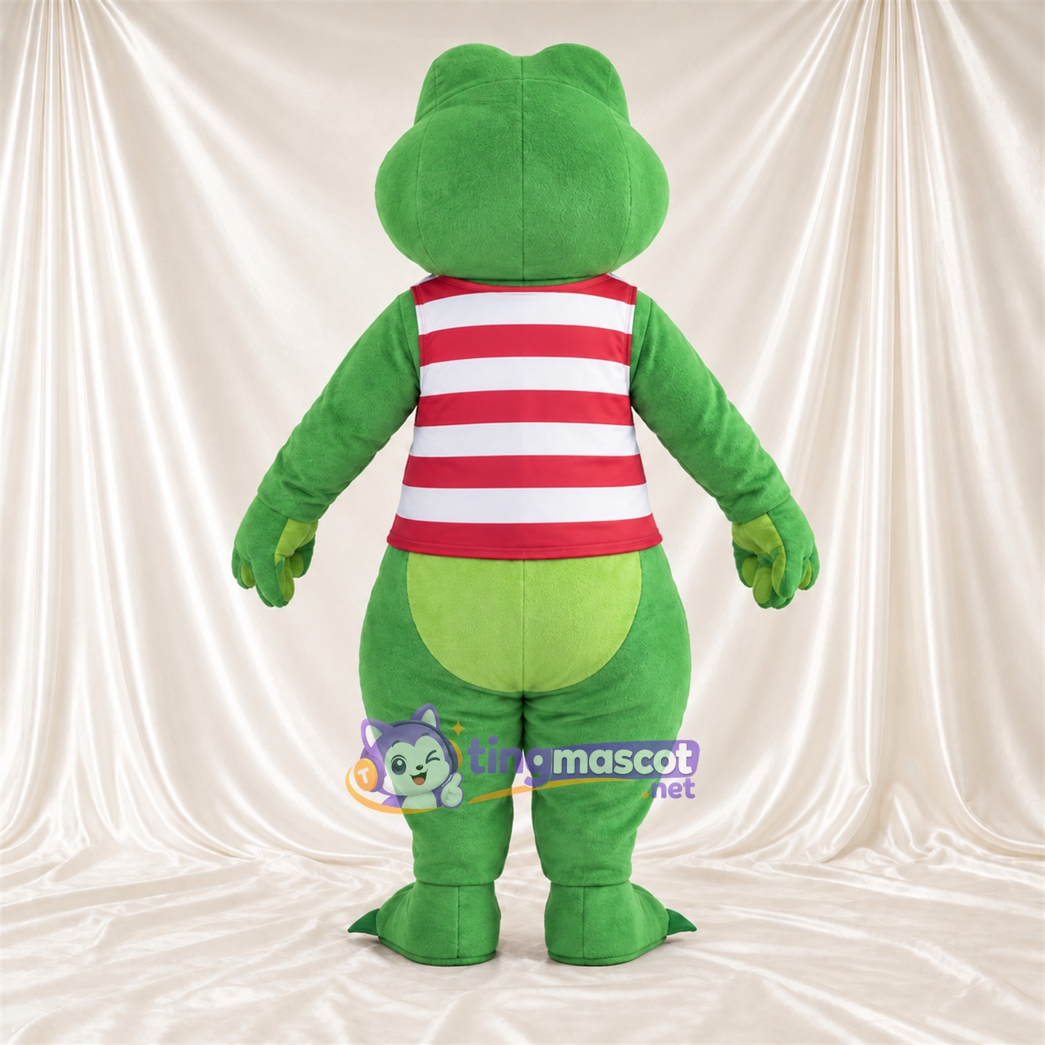 Costume de mascotte Crocodile – vert – Chemise Costume de mascotte Crocodile – vert – Chemise