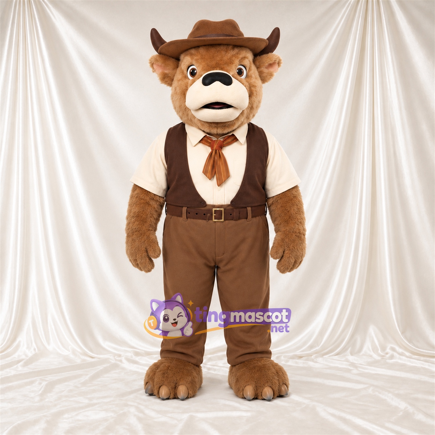 Maskottchenkostüm Bär – braun – Outfit Maskottchenkostüm Bär – braun – Outfit