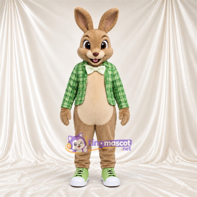 Costume de mascotte Lapin – brun clair – Veste Costume de mascotte Lapin – brun clair – Veste
