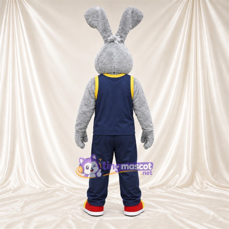 Costume de mascotte Lapin – gris – Tenue Costume de mascotte Lapin – gris – Tenue