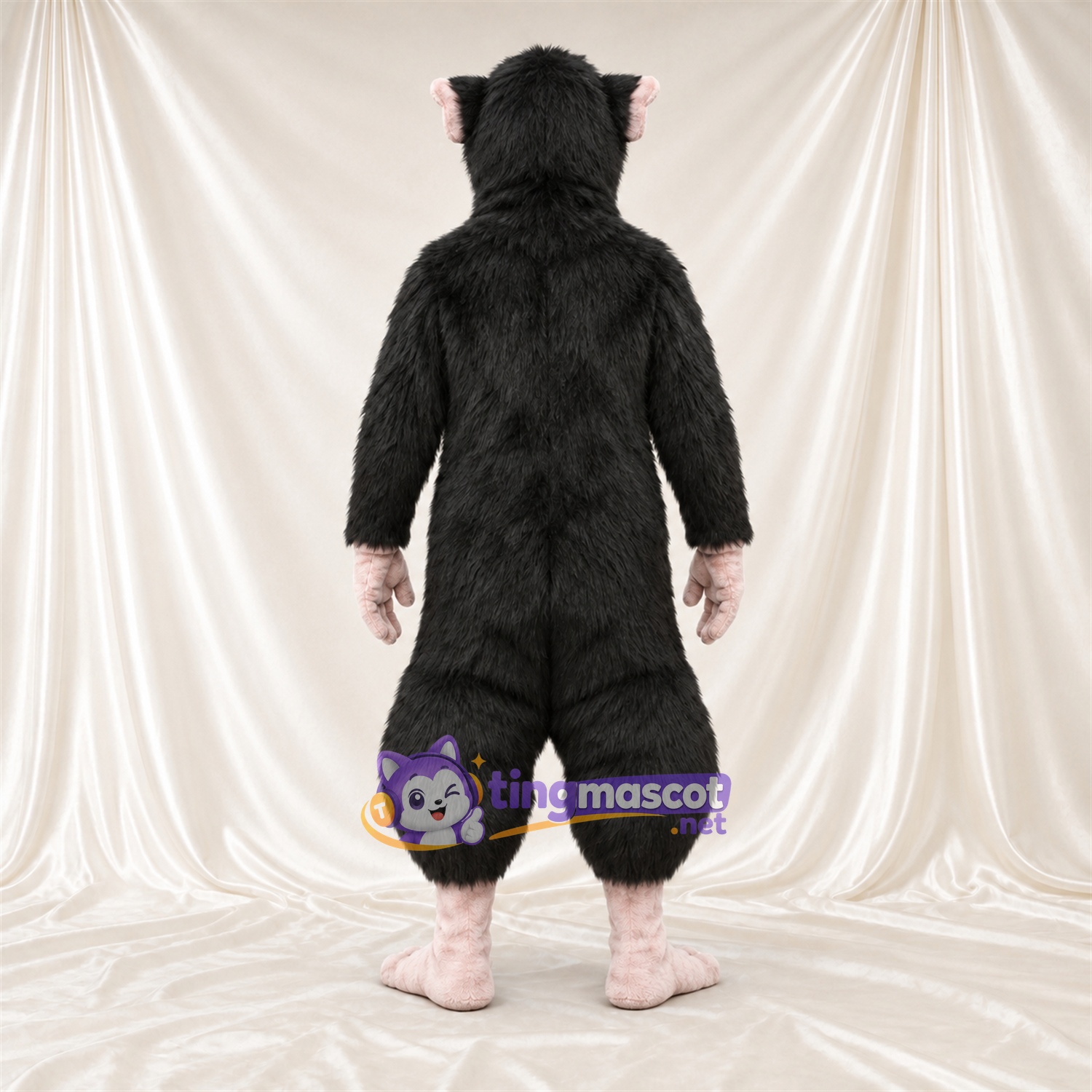Black Rat Mascot Costume Black Rat Mascot Costume