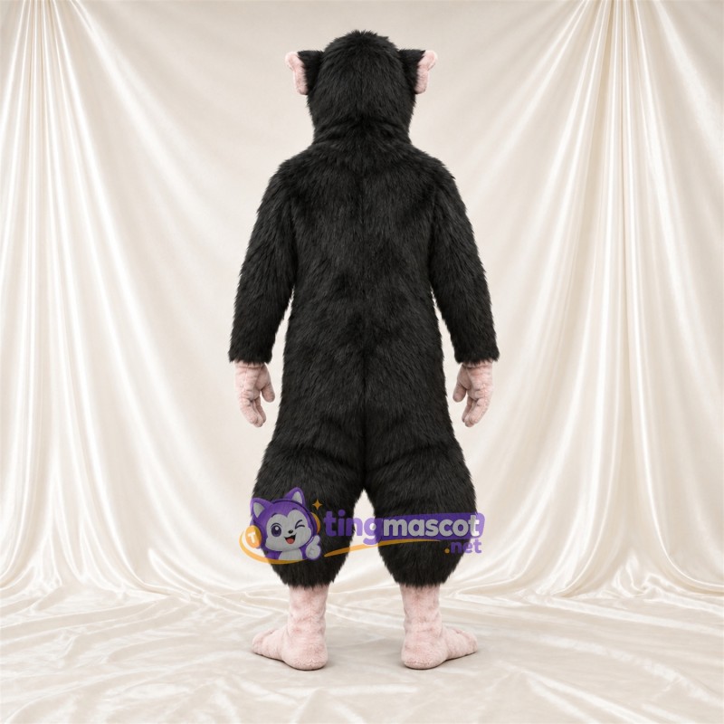 Black Rat Mascot Costume Black Rat Mascot Costume