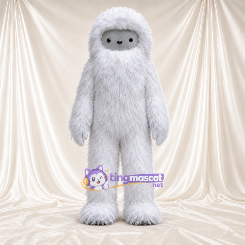 Costume de mascotte Yéti – blanc Costume de mascotte Yéti – blanc