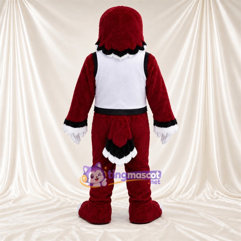 Costume de mascotte Aigle – rouge – Chemise (blanc) Costume de mascotte Aigle – rouge – Chemise (blanc)