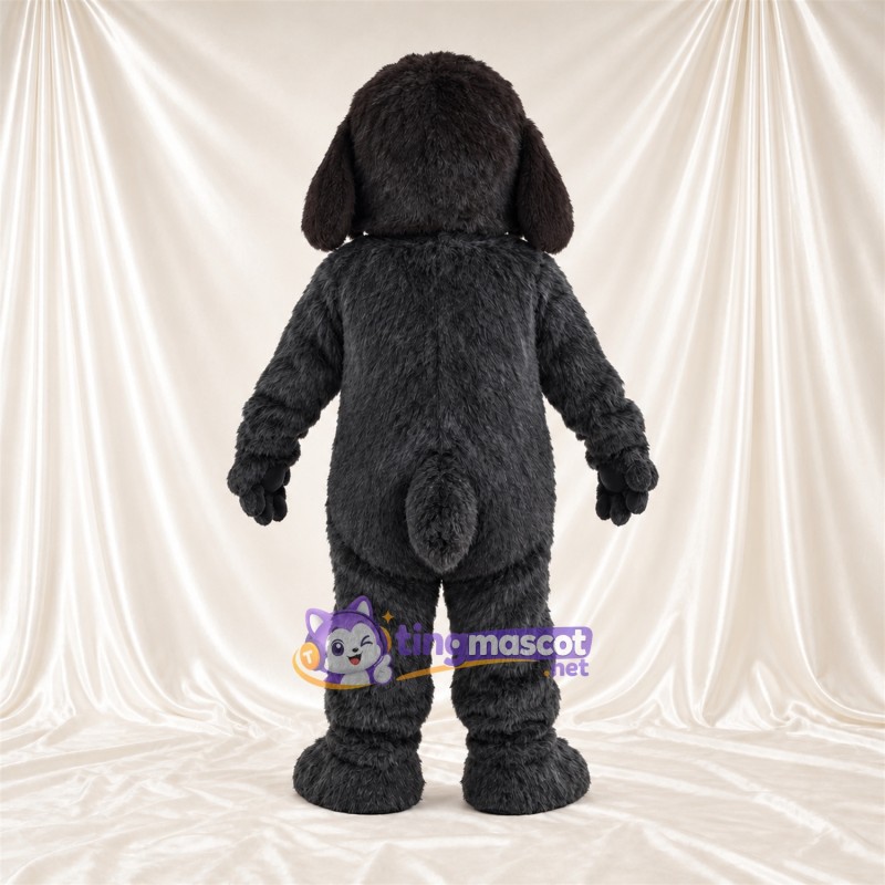Costume de mascotte Chien – noir – Oreilles tombantes Costume de mascotte Chien – noir – Oreilles tombantes