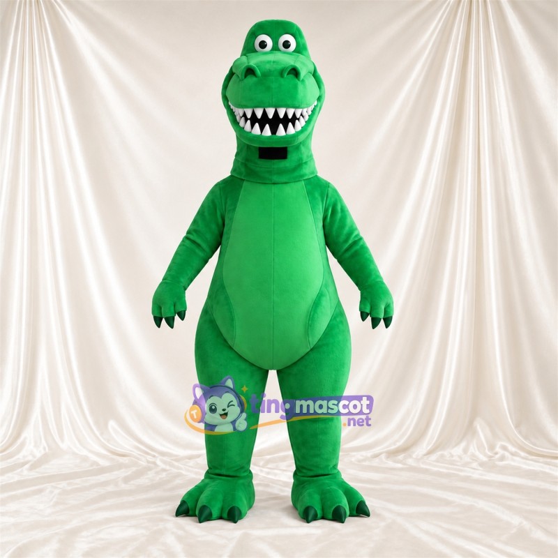Costume de mascotte Dinosaure – vert Costume de mascotte Dinosaure – vert