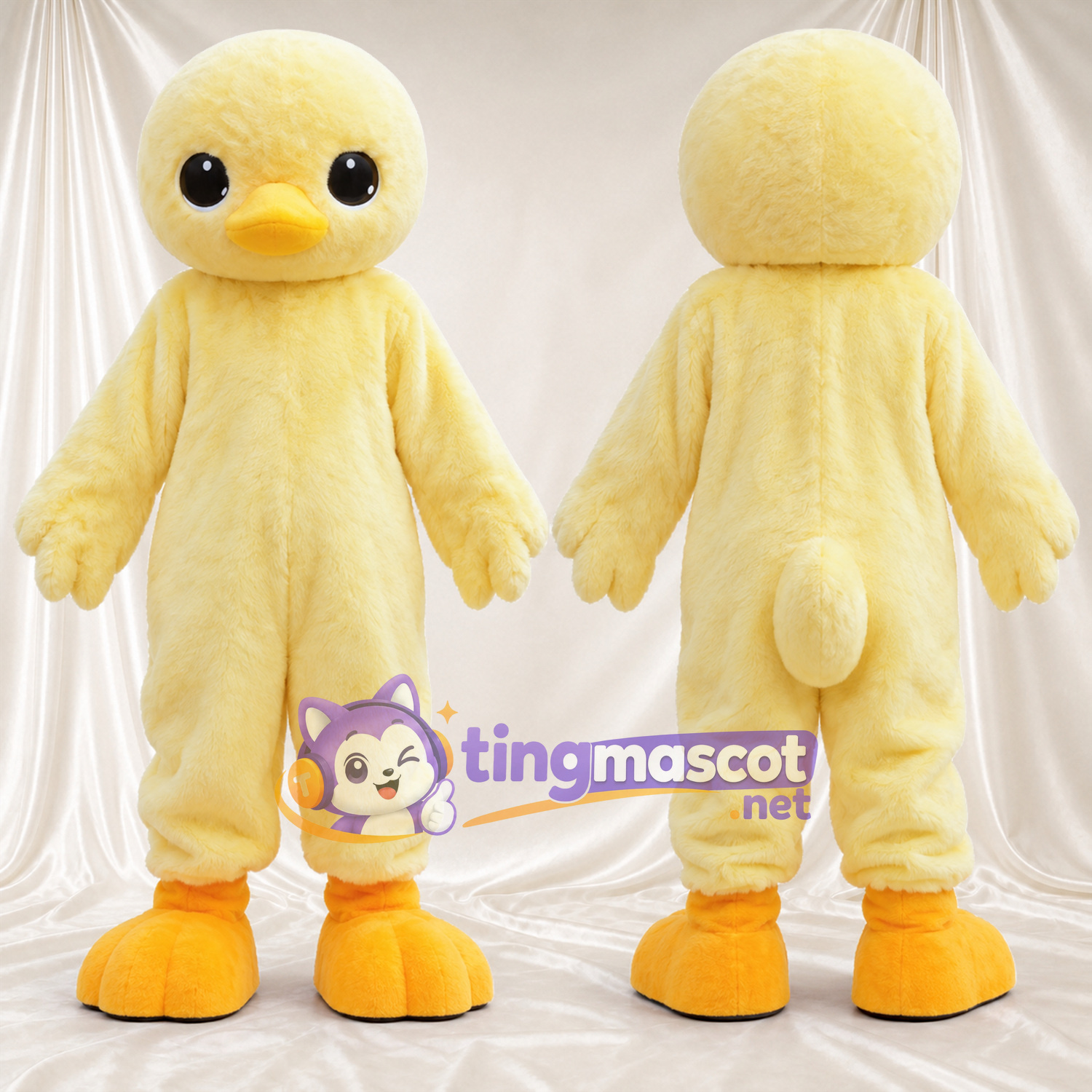 Costume de mascotte Poussin – jaune Costume de mascotte Poussin – jaune