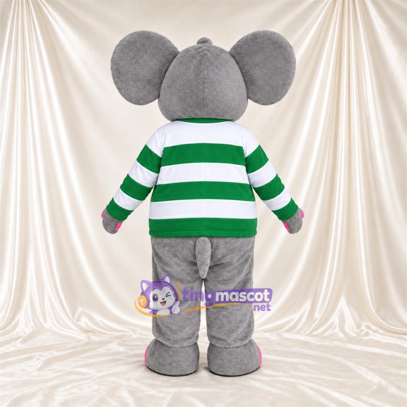 Costume de mascotte Éléphant – gris – Chemise Costume de mascotte Éléphant – gris – Chemise