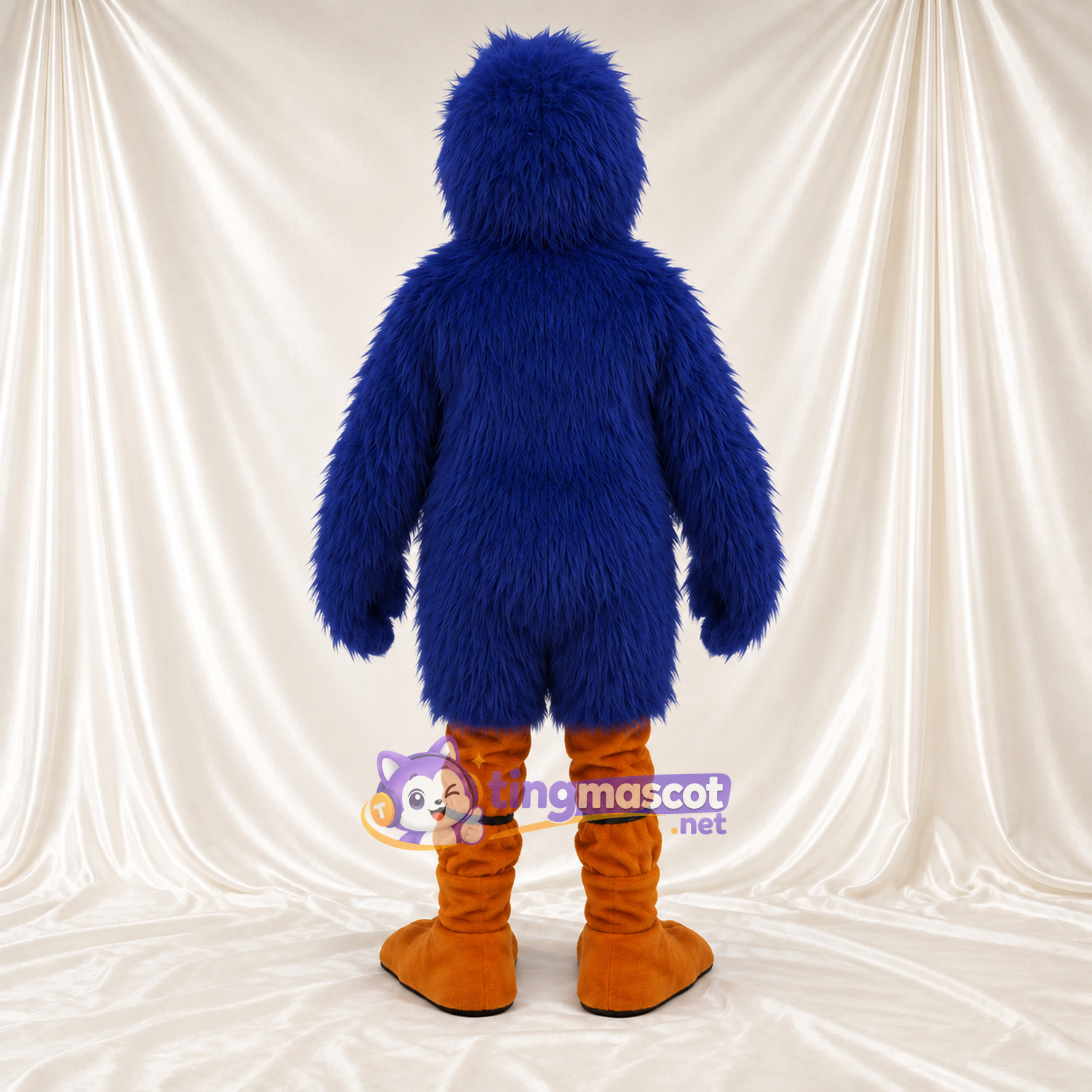Blue Duck Mascot Costume Blue Duck Mascot Costume