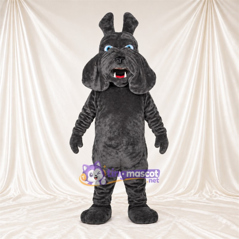 Costume de mascotte Chien – gris – Longues oreilles Costume de mascotte Chien – gris – Longues oreilles