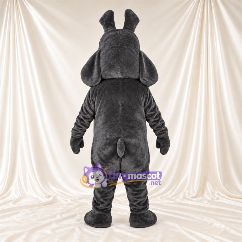 Costume de mascotte Chien – gris – Longues oreilles Costume de mascotte Chien – gris – Longues oreilles