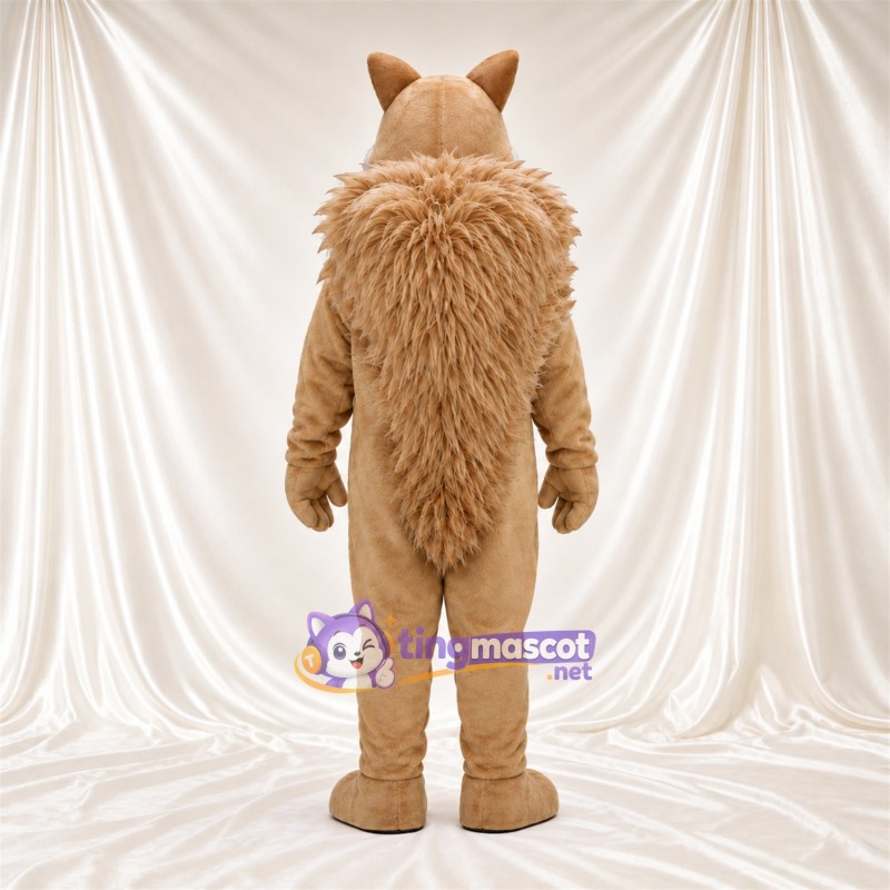 Costume de mascotte Écureuil – brun clair Costume de mascotte Écureuil – brun clair