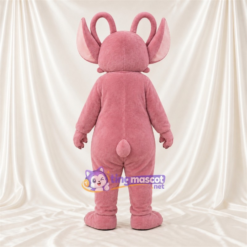 Maskottchenkostüm Außerirdischer – rosa – Ohren Maskottchenkostüm Außerirdischer – rosa – Ohren