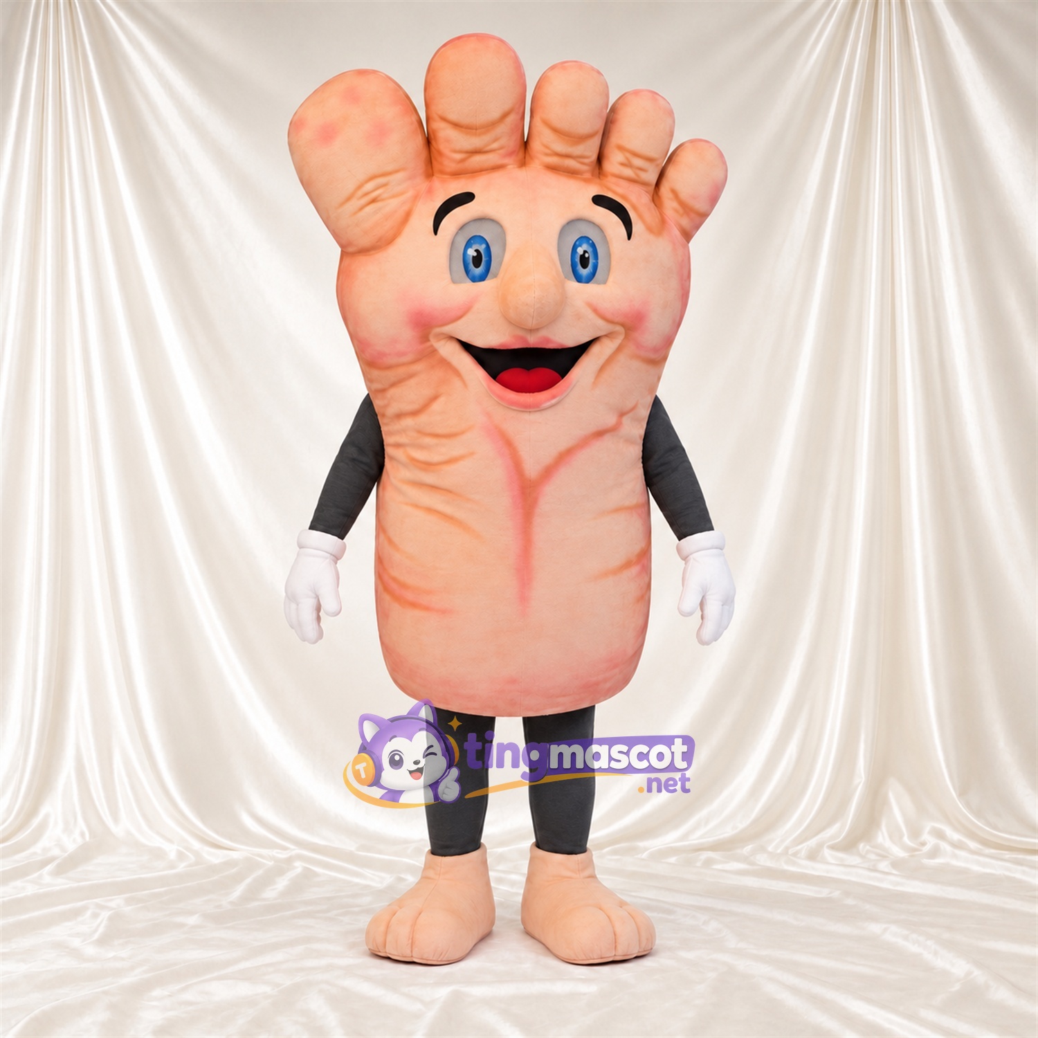 Costume de mascotte Pied – pêche – Pantalon Costume de mascotte Pied – pêche – Pantalon