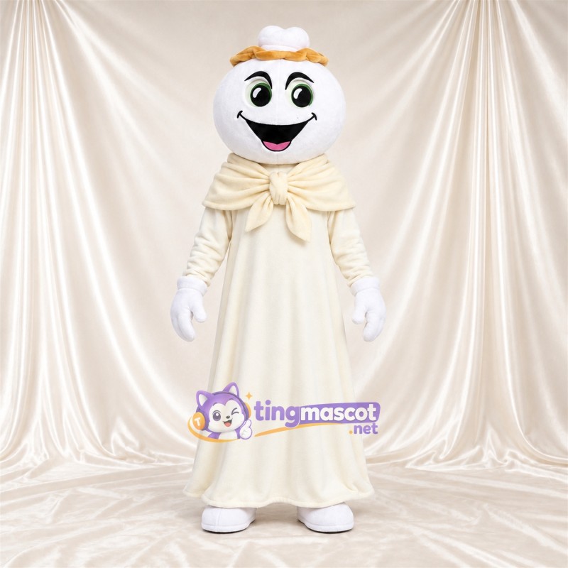 Maskottchenkostüm Geist – weiß – Umhang Maskottchenkostüm Geist – weiß – Umhang