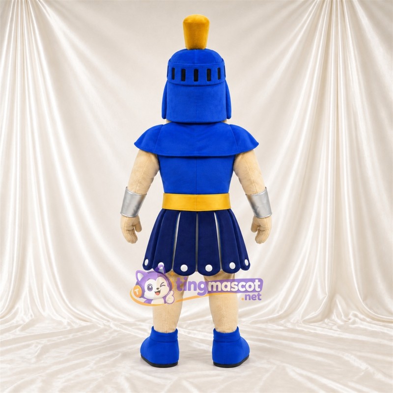 Costume de mascotte Soldat romain – bleu / doré – Armure (bleu / doré) Costume de mascotte Soldat romain – bleu / doré – Armure (bleu / doré)