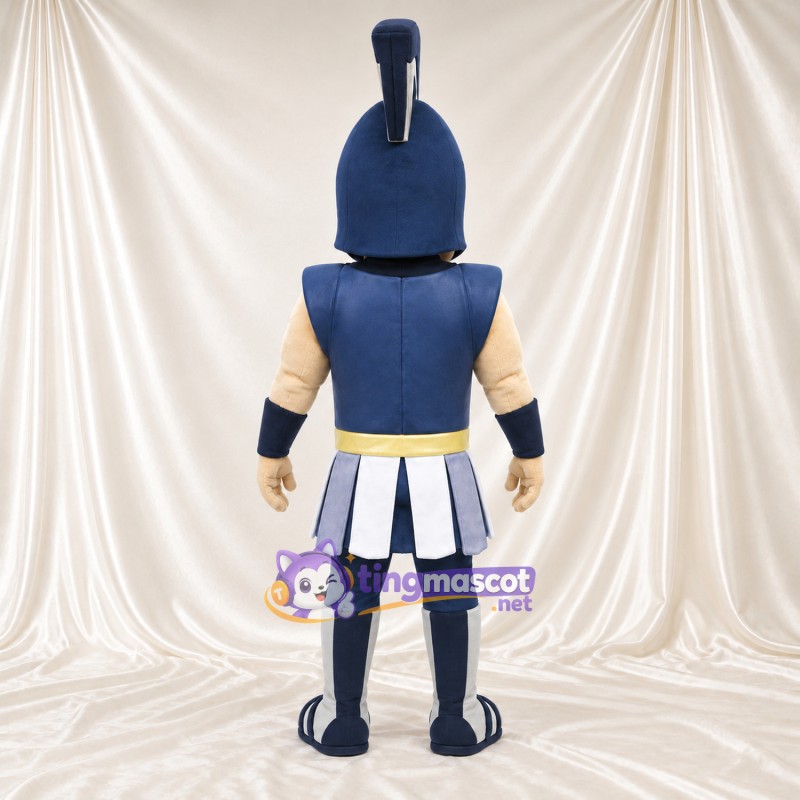 Costume de mascotte Soldat romain – bleu / blanc – Armure (bleu / blanc) Costume de mascotte Soldat romain – bleu / blanc – Armure (bleu / blanc)
