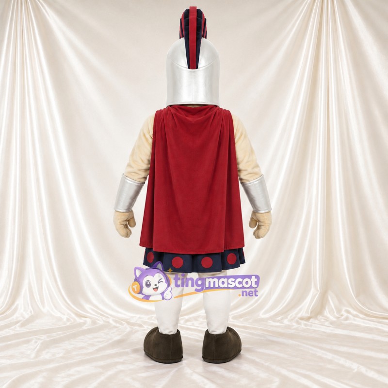 Costume de mascotte Soldat romain – argenté – Armure (argenté) Costume de mascotte Soldat romain – argenté – Armure (argenté)
