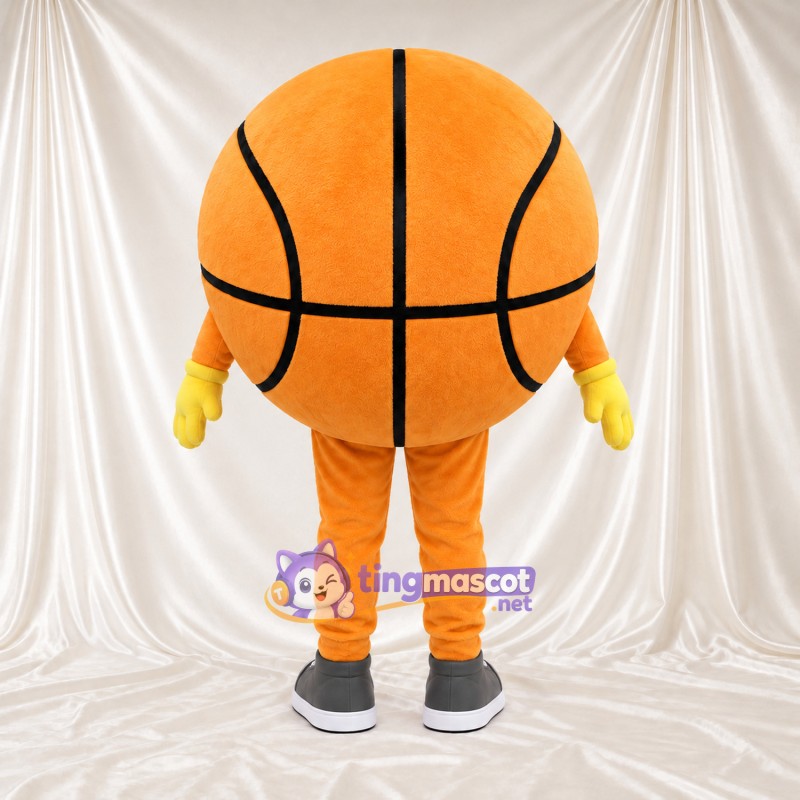 Costume de mascotte Ballon de basket – orange Costume de mascotte Ballon de basket – orange