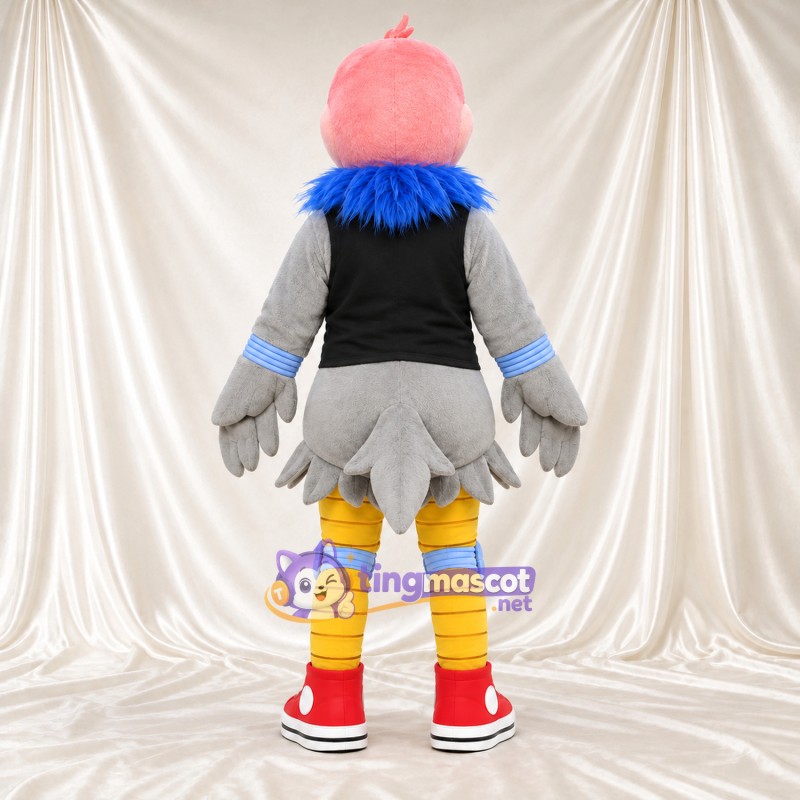 Costume de mascotte Perroquet – gris – Chemise Costume de mascotte Perroquet – gris – Chemise
