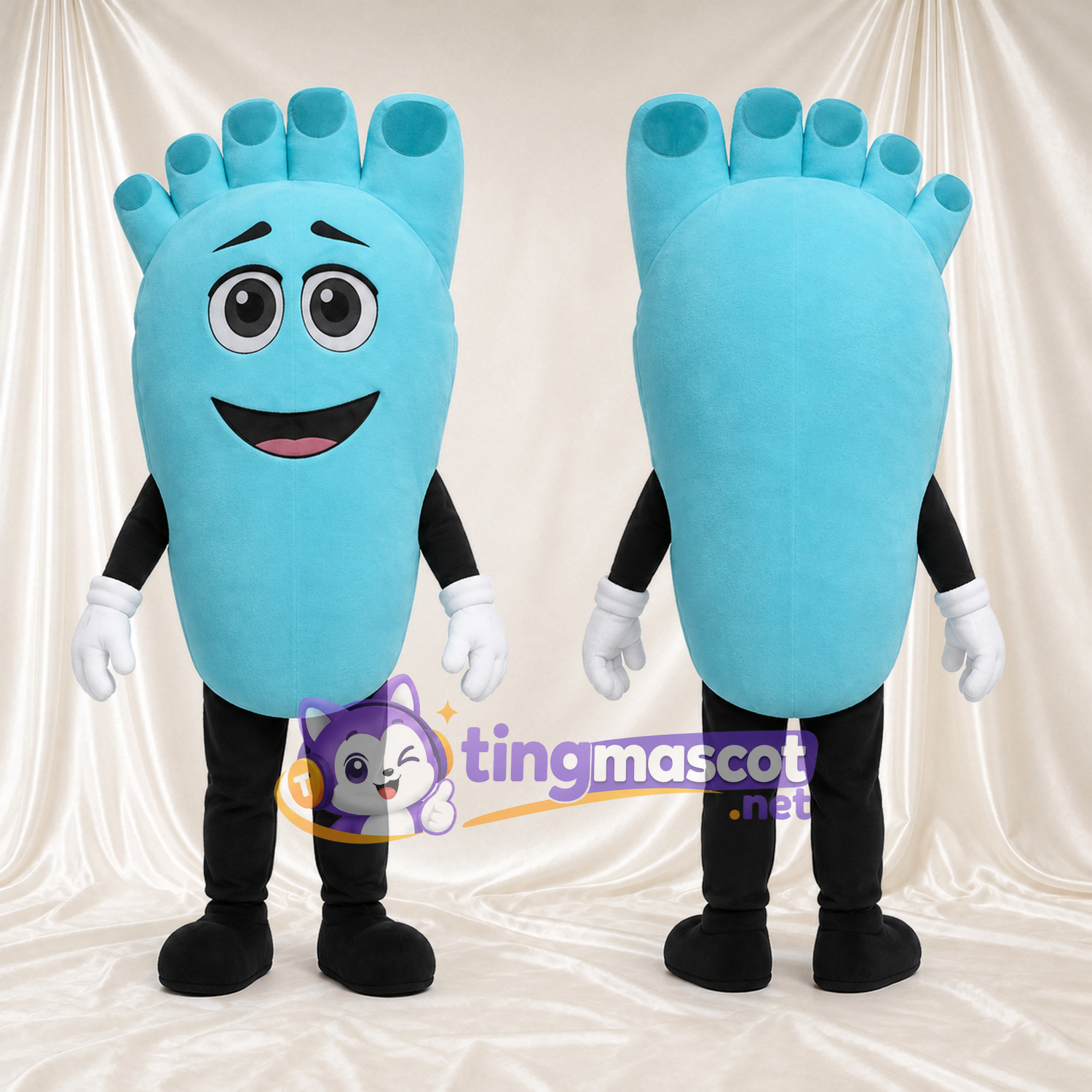 Blue Foot Mascot Costume Blue Foot Mascot Costume