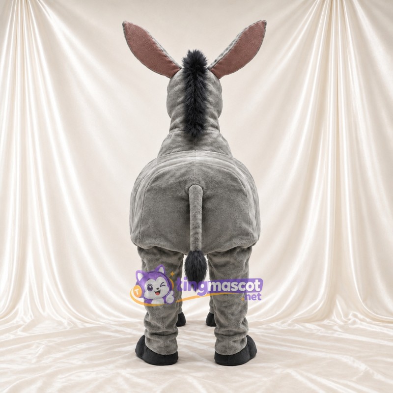 Costume de mascotte Âne – gris – Longues oreilles Costume de mascotte Âne – gris – Longues oreilles