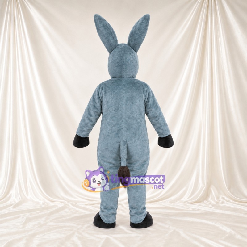 Blue Donkey Mascot Costume Blue Donkey Mascot Costume