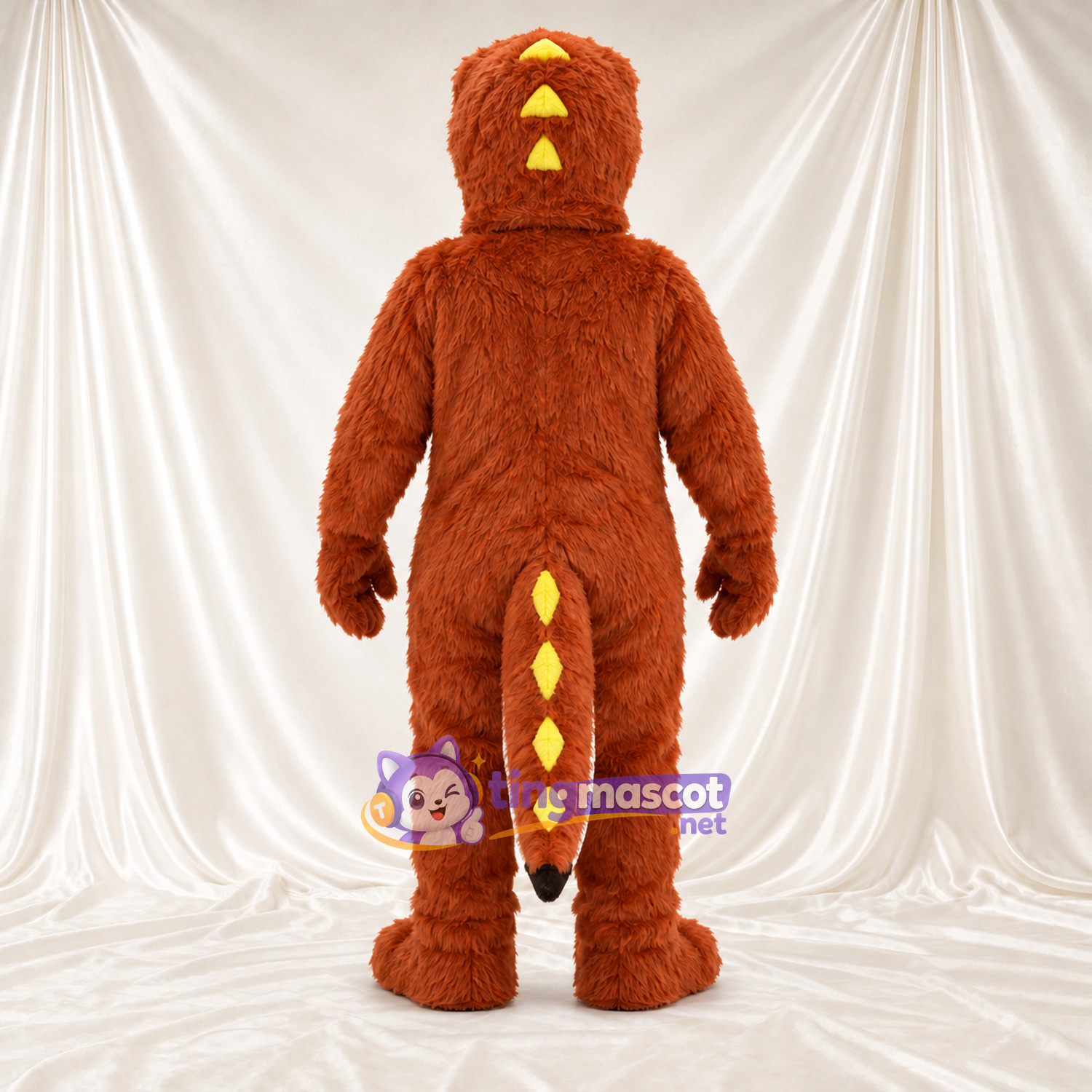 Costume de mascotte Lézard – orange Costume de mascotte Lézard – orange