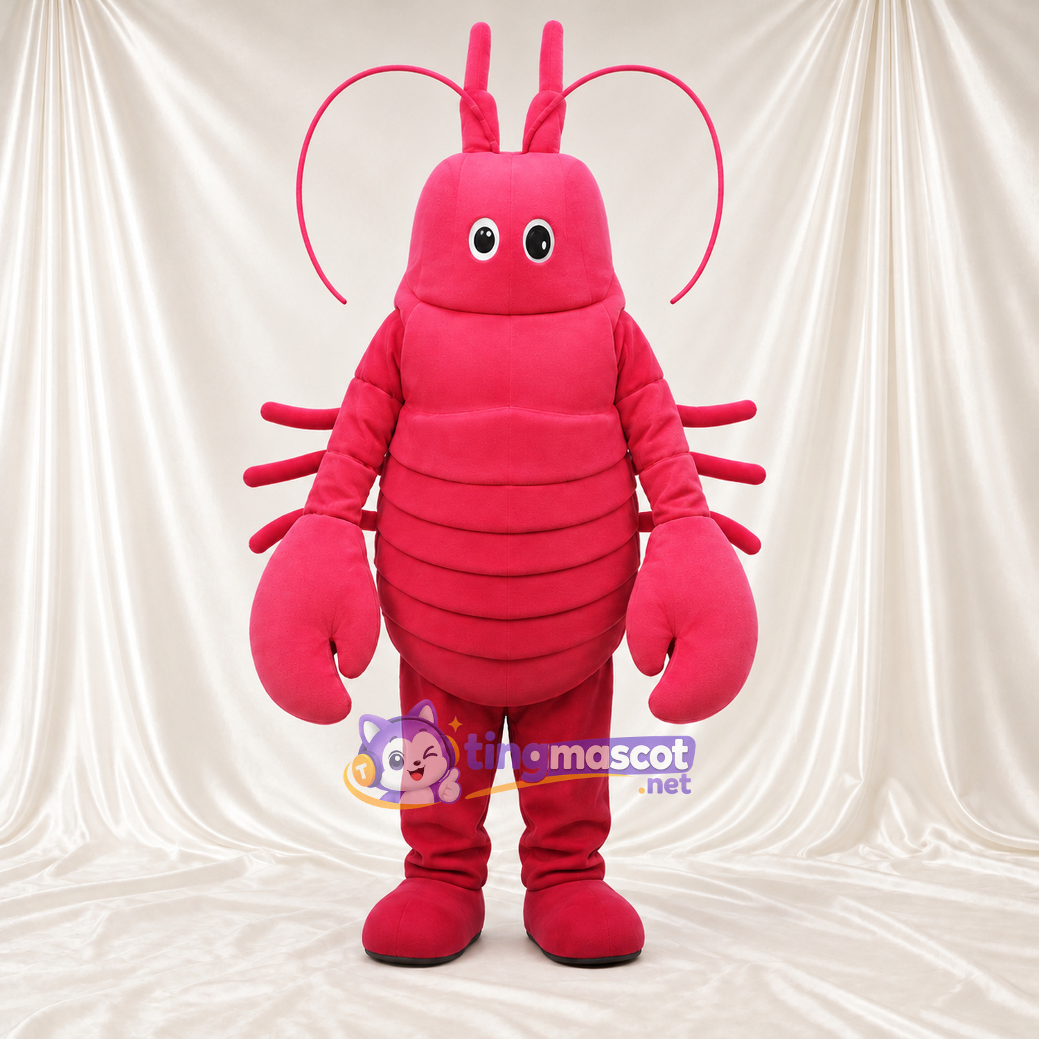Costume de mascotte Homard – rose Costume de mascotte Homard – rose