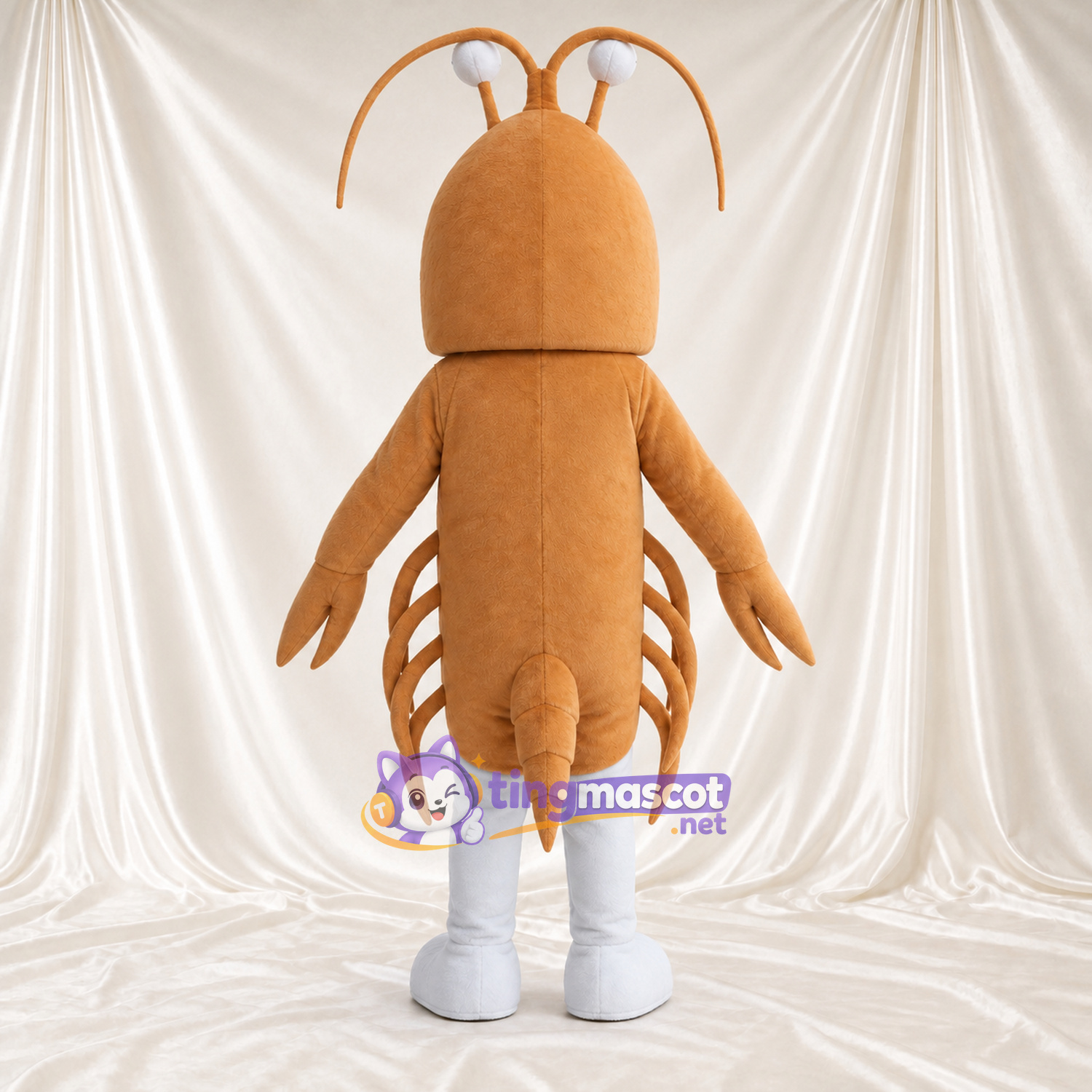 Costume de mascotte Homard – brun clair
