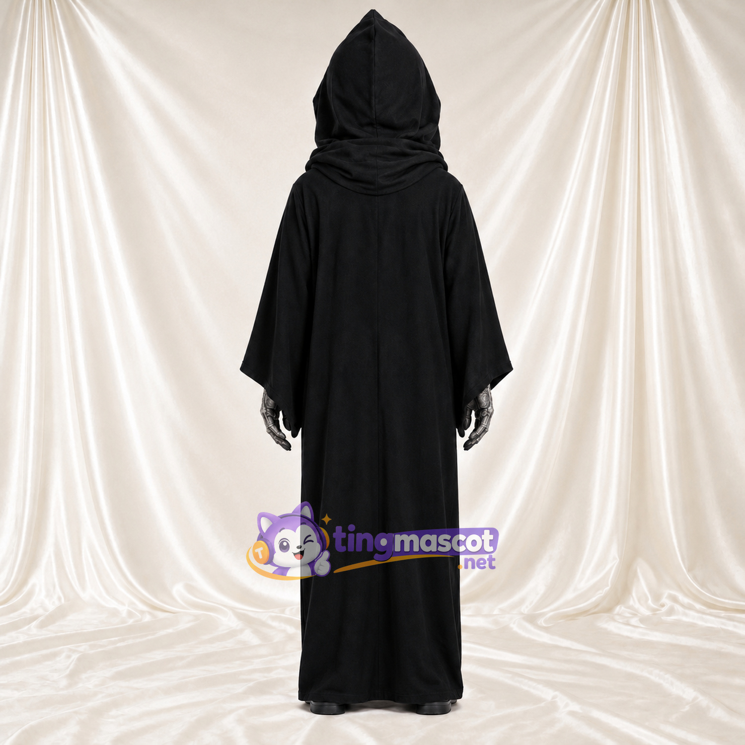 Maskottchenkostüm Außerirdischer – grau – Robe Maskottchenkostüm Außerirdischer – grau – Robe