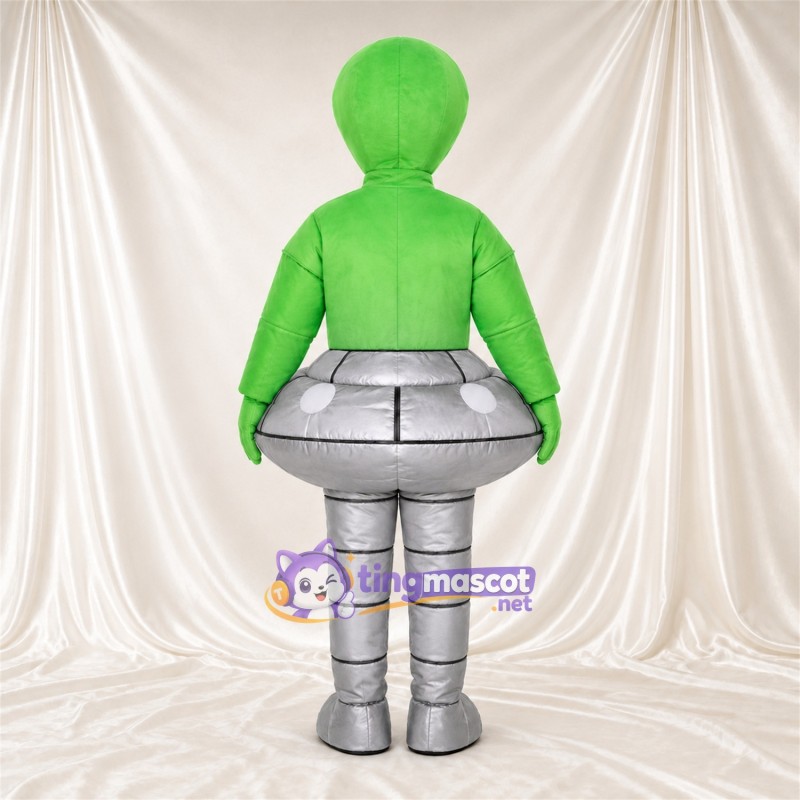 Maskottchenkostüm Außerirdischer – grün – Outfit Maskottchenkostüm Außerirdischer – grün – Outfit
