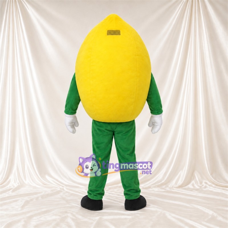 Costume de mascotte Citron – jaune – Jambes (vert) Costume de mascotte Citron – jaune – Jambes (vert)