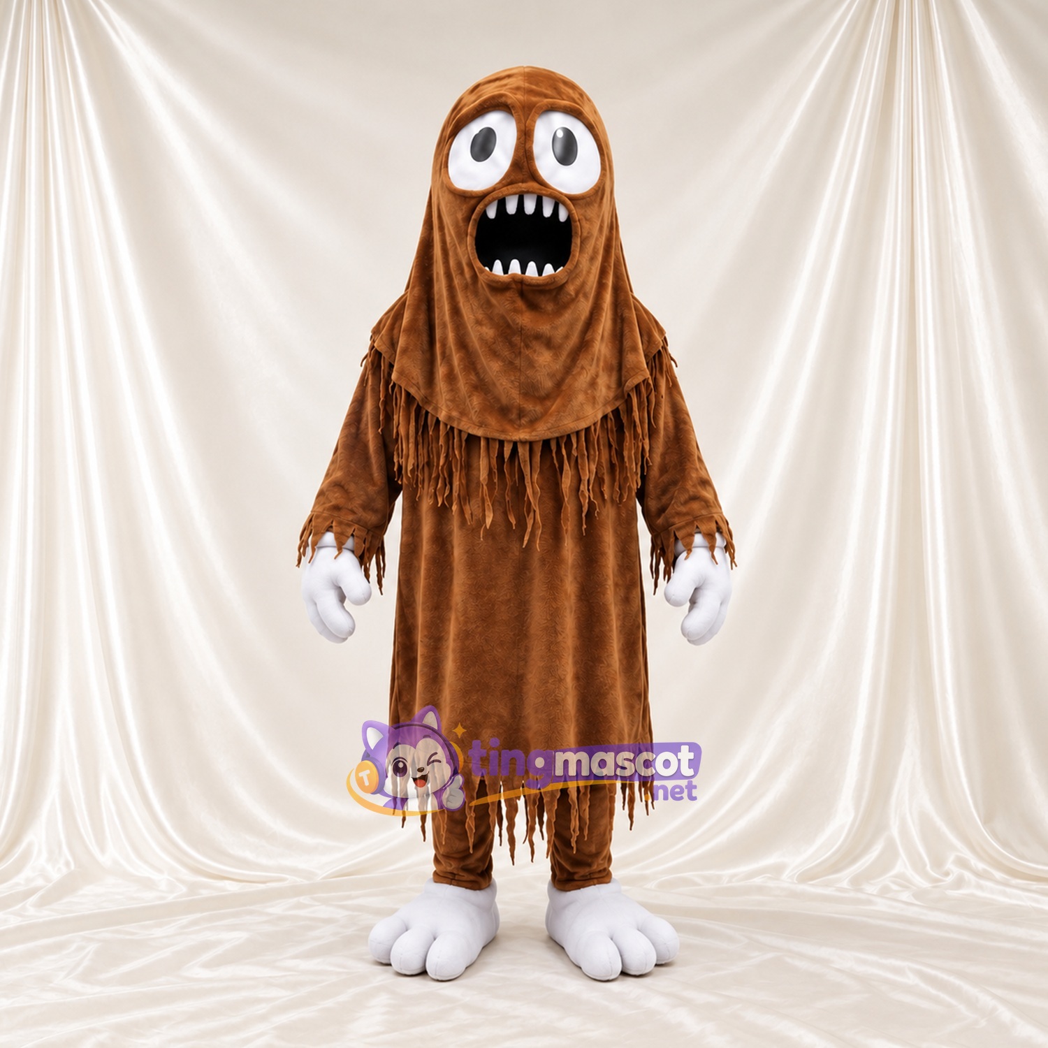 Maskottchenkostüm Geist – braun Maskottchenkostüm Geist – braun