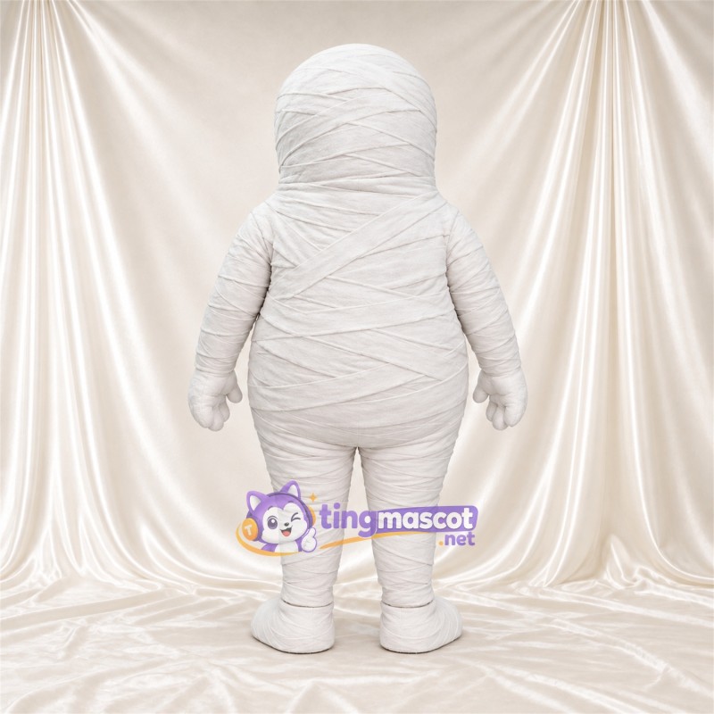 Maskottchenkostüm Mumie – weiß Maskottchenkostüm Mumie – weiß