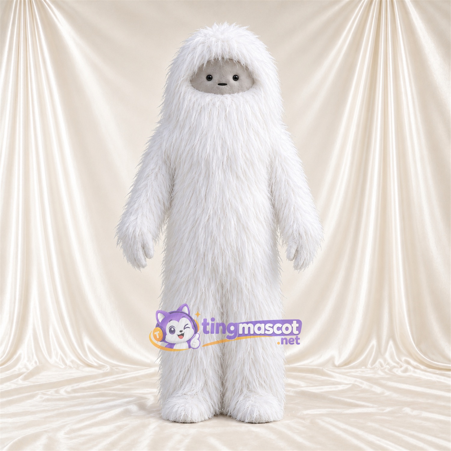 Costume de mascotte Yéti – blanc Costume de mascotte Yéti – blanc
