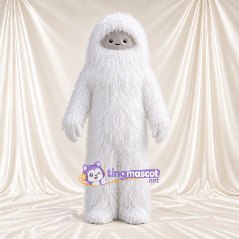 Costume de mascotte Yéti – blanc Costume de mascotte Yéti – blanc