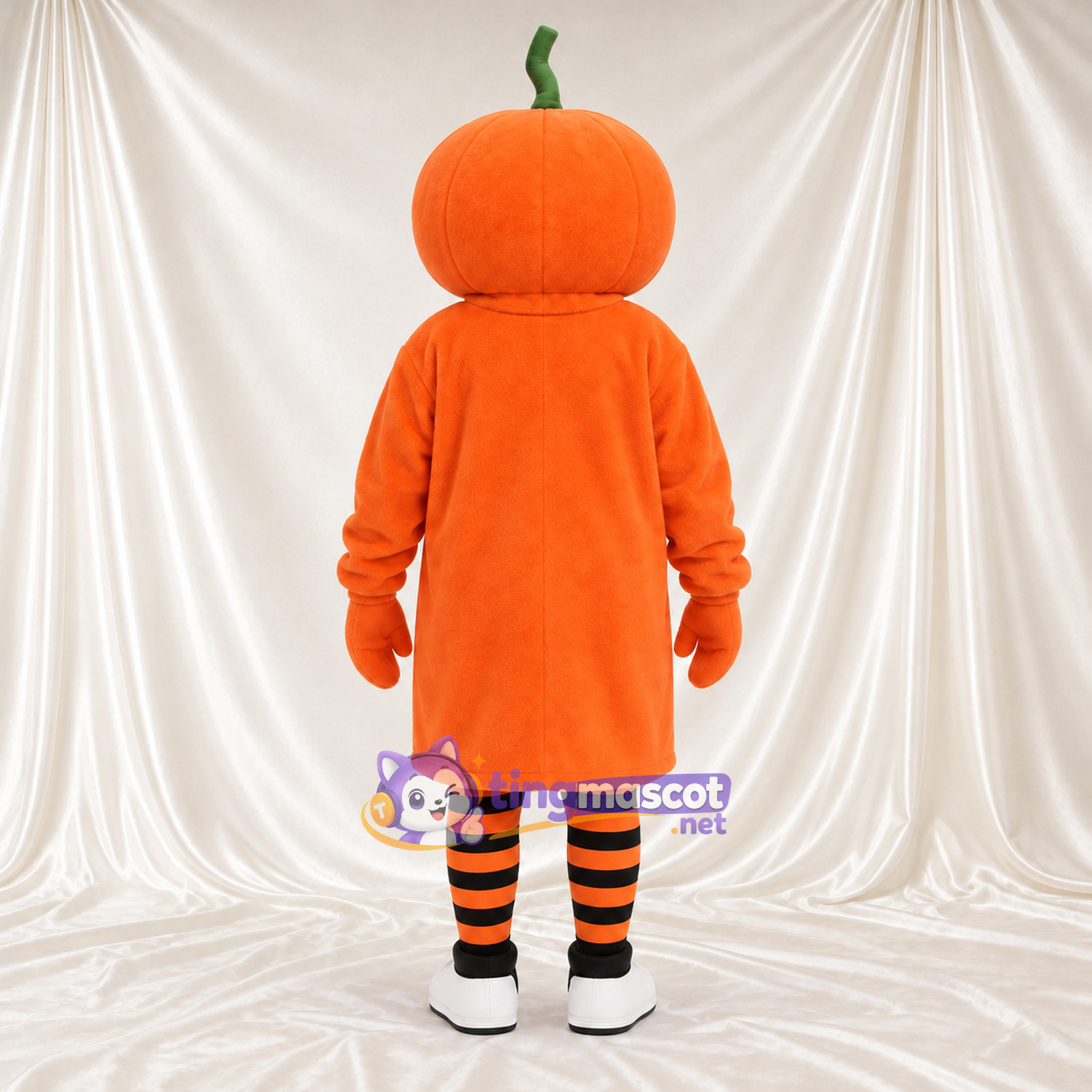 Costume de mascotte Citrouille – orange – Robe (orange) Costume de mascotte Citrouille – orange – Robe (orange)