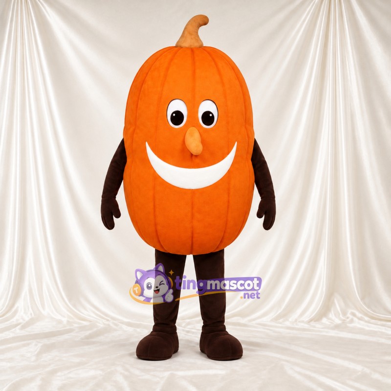 Costume de mascotte Citrouille – orange Costume de mascotte Citrouille – orange
