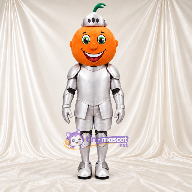 Costume de mascotte Citrouille – orange – Armure Costume de mascotte Citrouille – orange – Armure