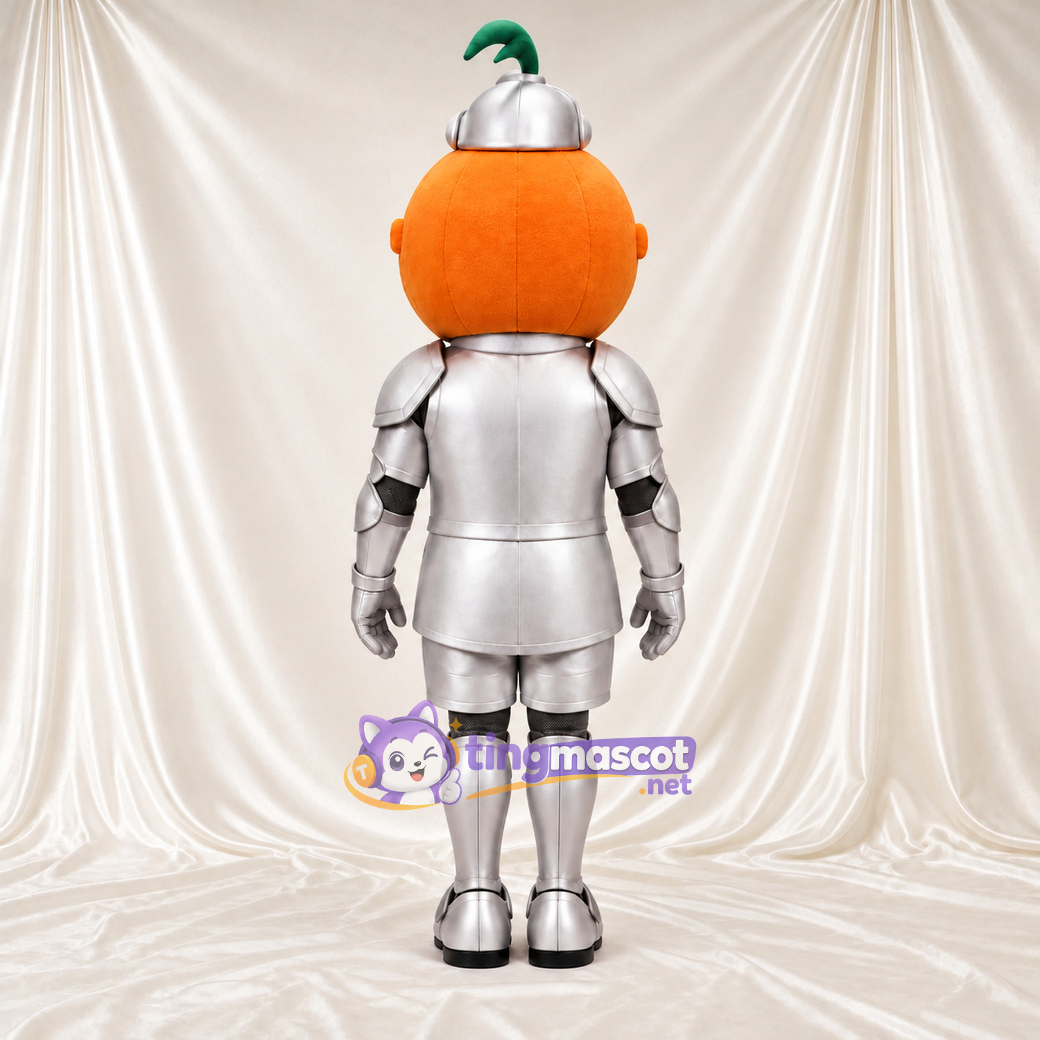 Costume de mascotte Citrouille – orange – Armure Costume de mascotte Citrouille – orange – Armure