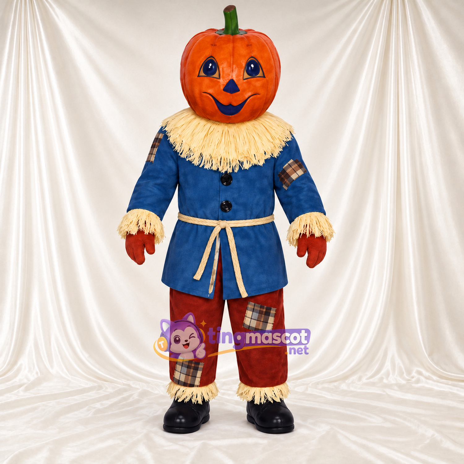 Costume de mascotte Citrouille – orange – Manteau Costume de mascotte Citrouille – orange – Manteau