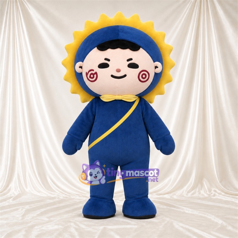 Maskottchenkostüm Sonne – blau / gelb – Outfit Maskottchenkostüm Sonne – blau / gelb – Outfit