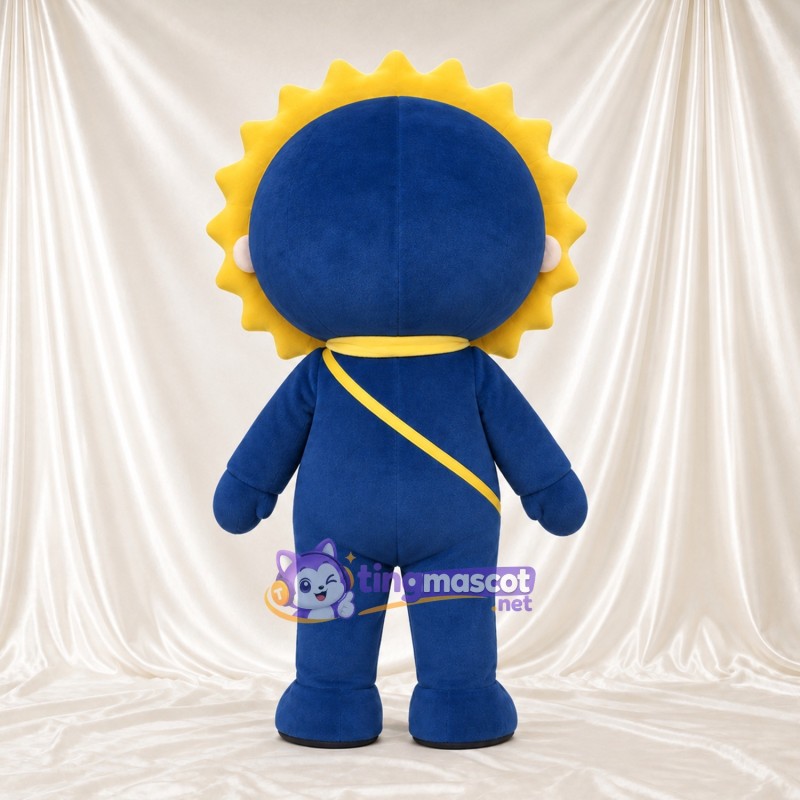 Maskottchenkostüm Sonne – blau / gelb – Outfit Maskottchenkostüm Sonne – blau / gelb – Outfit