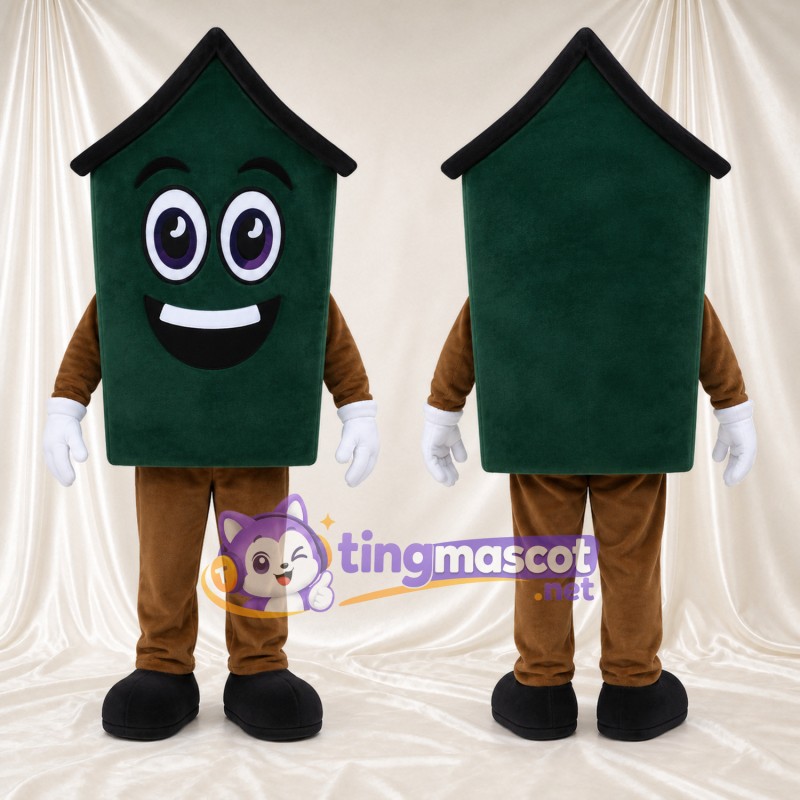 Green House Mascot Costume