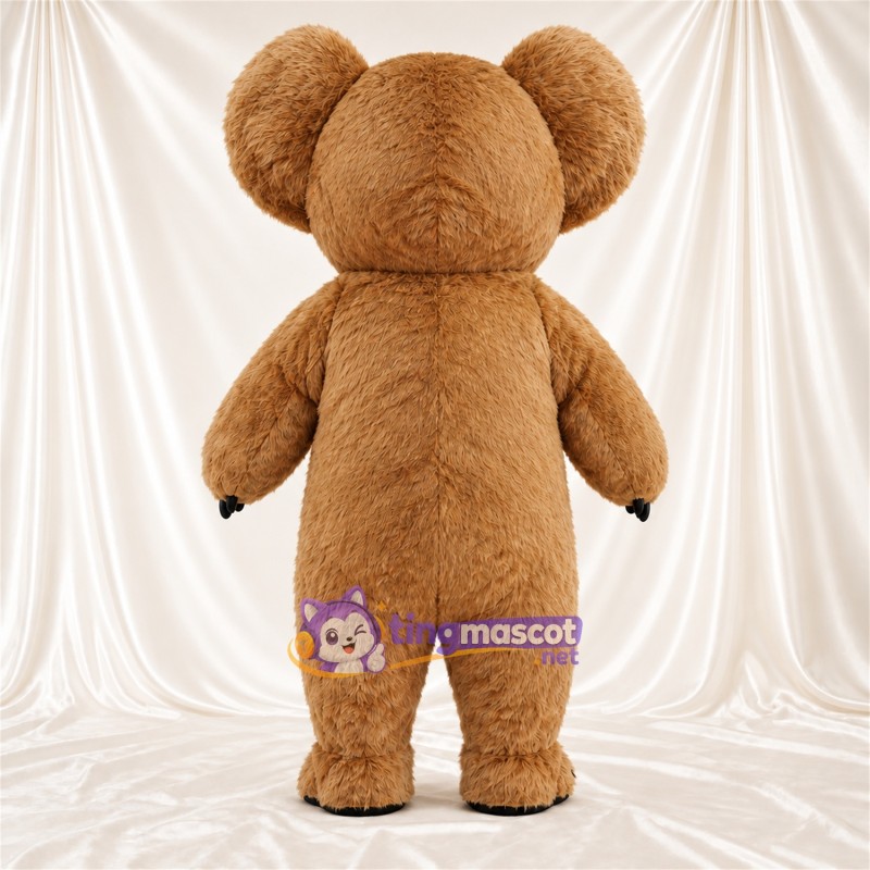 Maskottchenkostüm Koala – braun – Bauch (weiß); Krallen (schwarz) Maskottchenkostüm Koala – braun – Bauch (weiß); Krallen (schwarz)