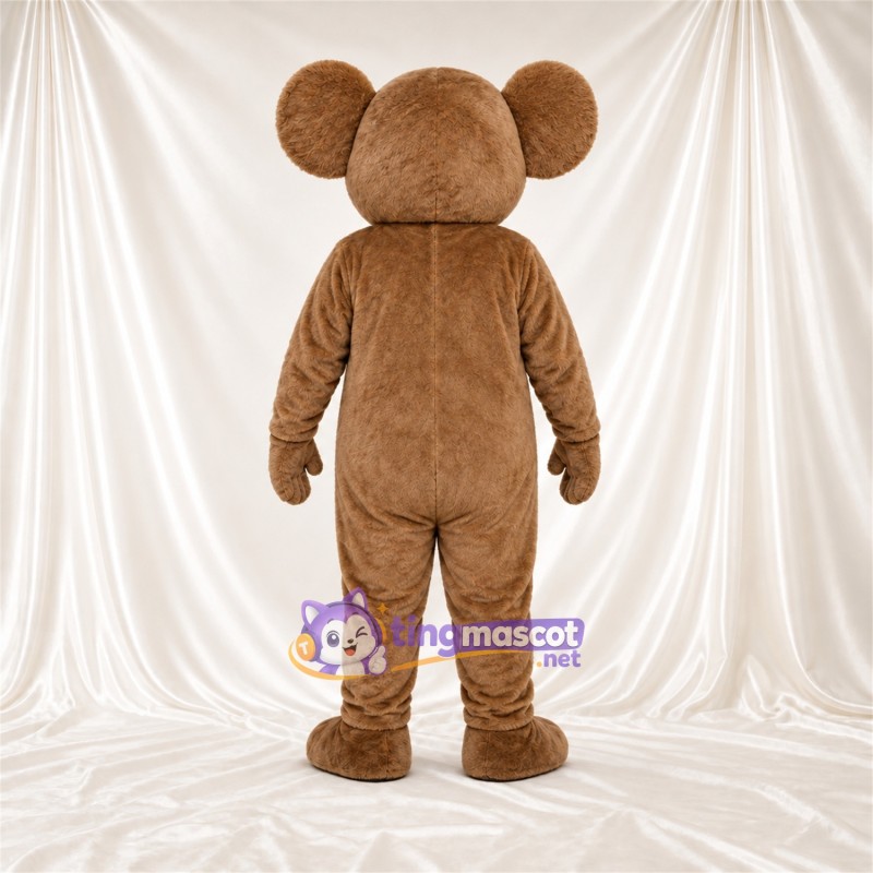 Brown Koala Mascot Costume - Cream Belly and Cream Inner Ears Brown Koala Mascot Costume - Cream Belly and Cream Inner Ears