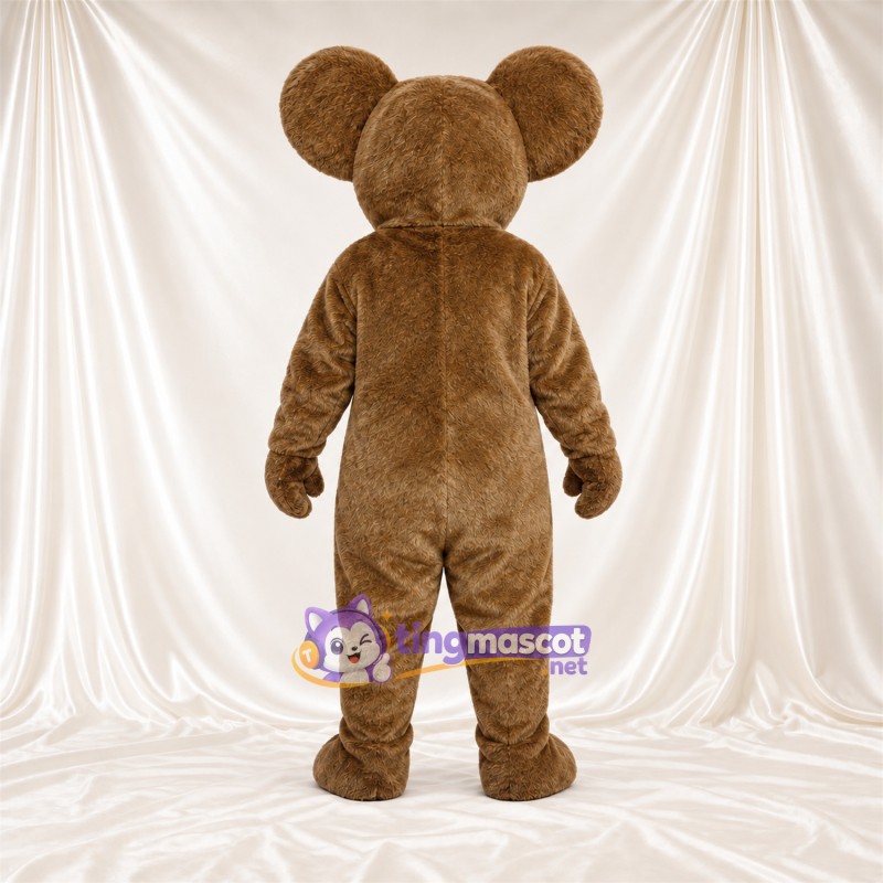 Brown Koala Mascot Costume - Cream Inner Ears and Large Black Nose Brown Koala Mascot Costume - Cream Inner Ears and Large Black Nose