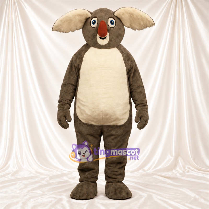 Brown Koala Mascot Costume - Cream Belly Brown Koala Mascot Costume - Cream Belly